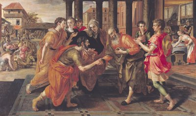 Laban Presenting Eliezer to His Father, 1562 by Maarten de Vos